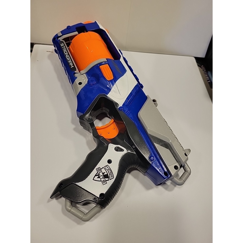 Nerf N-Strike Elite Strongarm Blaster (Original Blue) Used Soft Dart gun